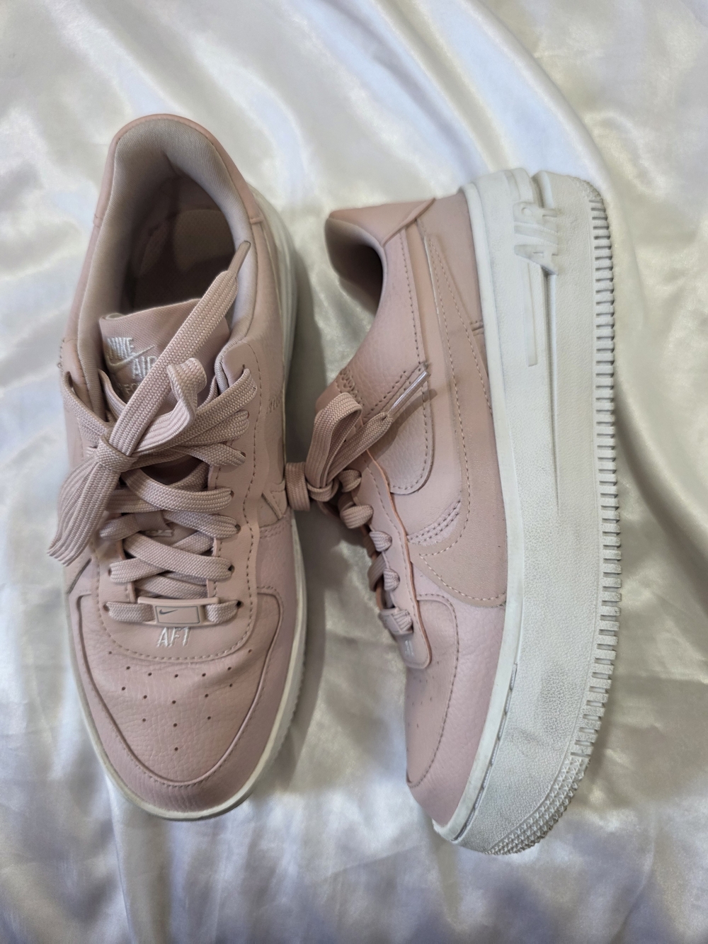 Nike Air Women's Pink Platform Sneakers